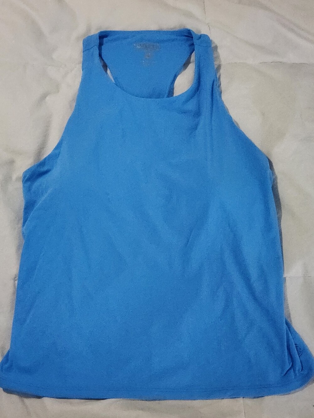 Lilly Pulitzer UPF 50+ Luxletic Lilu Bra Tank Top Blue Size Med